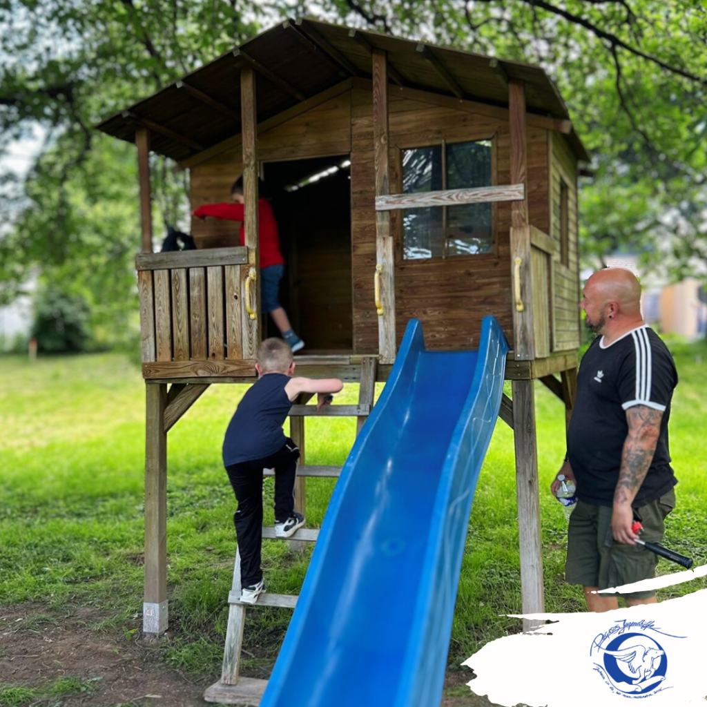 Spielhäuschenbau 1